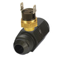 ~(0.2 lbs. 4X2X1)~ Premium In-Line Thermostat 180 degree -8AN x -8AN