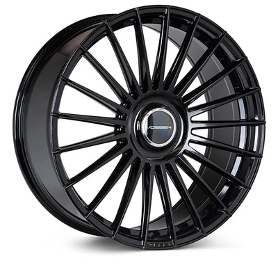 Vossen black auto part