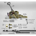 ES SHIFTER FORD 6R80 CHROME 12' DOU
