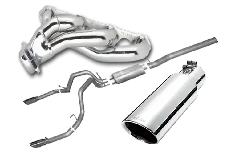Gibson 15-19 Ford F-150 King Ranch 5.0L 3in Cat-Back Single Exhaust - Aluminized