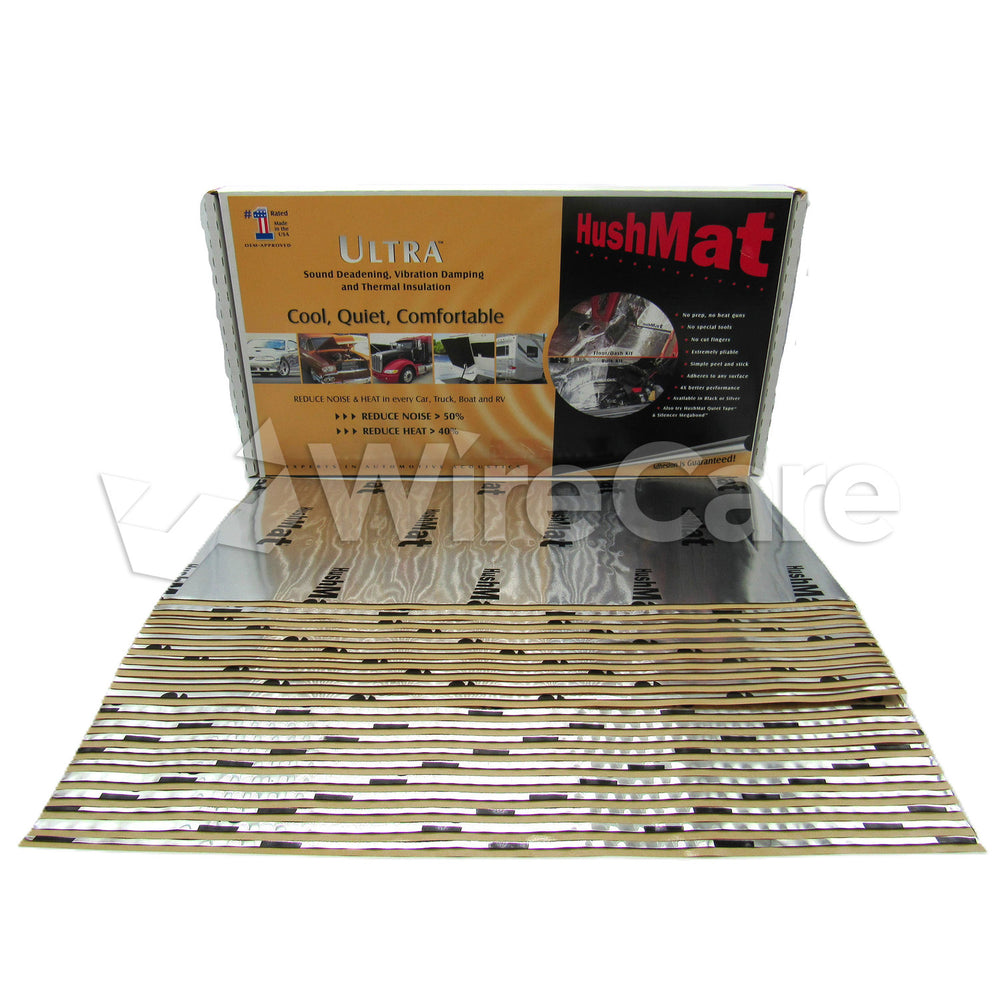HUSHMAT ULTRA FLOOR/DASH KIT 20 12IN X 23IN SHEETS 39 SQ. FT. SILVER