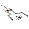 QTP 15-18 Dodge Challenger 5.7L 304SS Screamer Exhaust 3in Quad Tip Adapter