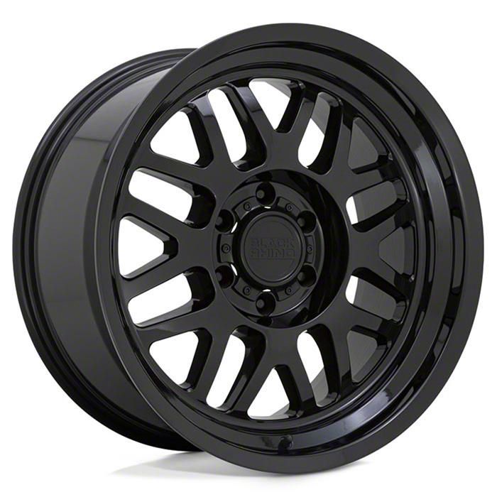 BRDLT 17X9.5 8X6.5 G-BLK -18MM