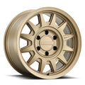 Aluminum Wheels 17x8.5 Aero HD 952BZ Satin Bronze Gold 0 Offset 6 on 120 Bolt Pattern 78.1 Bore Raceline