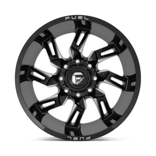D747 20X10 6X5.5 GL-BLK-MIL -18MM