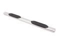 Lund 07-17 Chevy Silverado 1500 Crew Cab 6in. Oval Straight Black Nerf Bars - Black