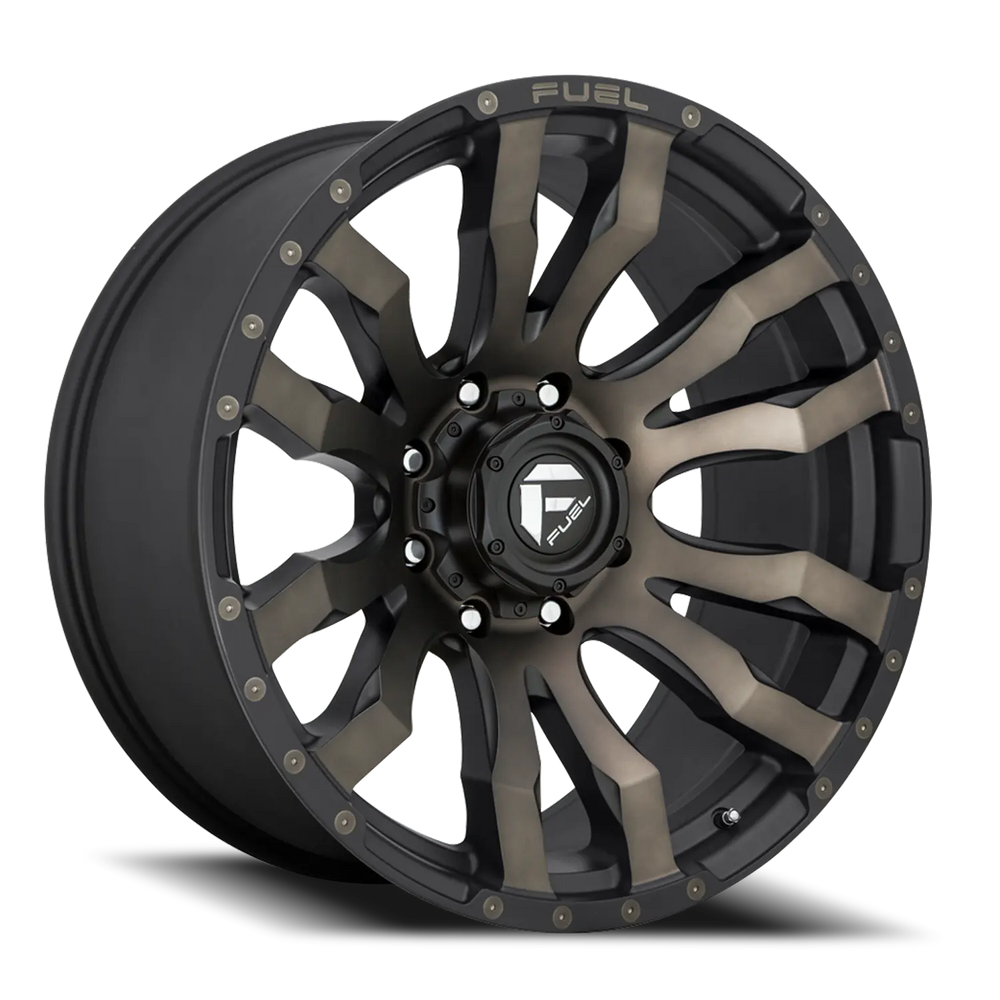 ~(54 lbs. 25X25X13)~ BLITZ 22x10 8x170.00 MATTE BLACK DOUBLE DARK TINT (-18 mm)