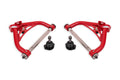 BMR 70-81 Chevrolet Camaro Non-Adj. Upper A-Arms w/ 0.5in Tall Ball Joint (Delrin) - Red