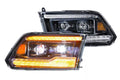 ~(30 lbs. 27X29X14)~ Morimoto XB LED Projector Headlights (Amber DRL): Ram 3500 2011 2012 2013 2014 2015 2016 2017 2018