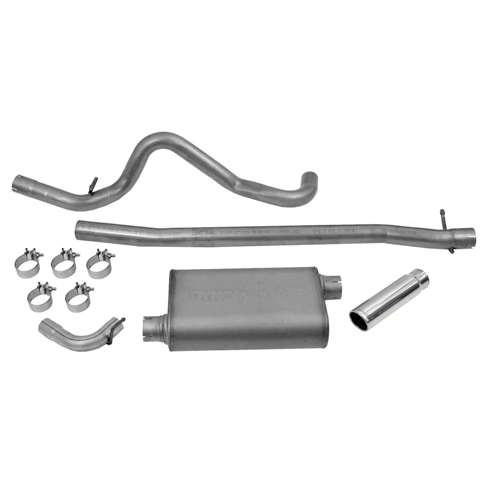 0711 WRANGLER UNLIMITED 4 DOOR 3.8L ULTRA FLO WELDED CAT BACK SINGLE SYSTEM