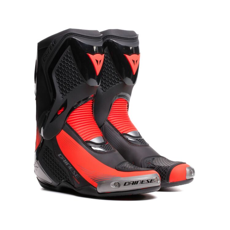Dainese Torque 4 Boots Black/Red Fluorescent Size - 42
