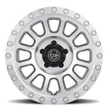 ICON Hulse 18x9 6x5.5 0mm Offset 5in BS Silver Machined