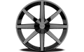 SLIDE 22x9.5 6x127.00 GLOSS BLACK W/ CLEAR COAT (38 mm)