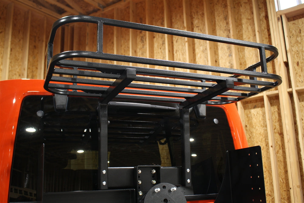 ~(41 lbs. 43X23X7)~ Rock Hard 4x4 Freedom Series Cargo Basket for RH-5050 Body Mount Tire Carrier
