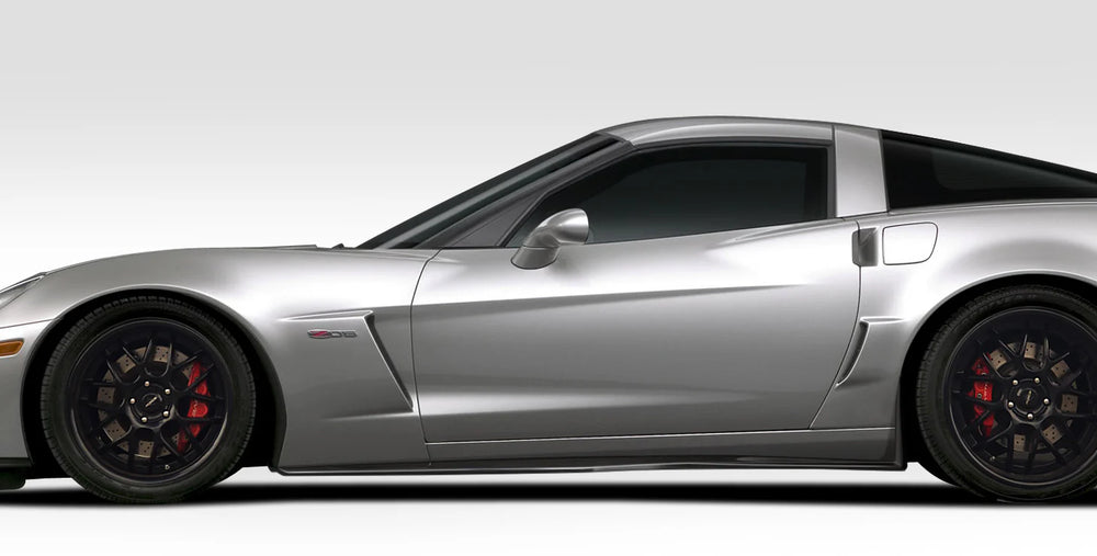 2005-2013 Chevrolet Corvette C6 Duraflex Stingray Z Body Kit - 4 Piece - Includes Stingray Z Front Bumper Cover (109684) Stingray Z Side Skirt Rocker Panels (109687) Stingray Z Rear Bumper Cover (109690)