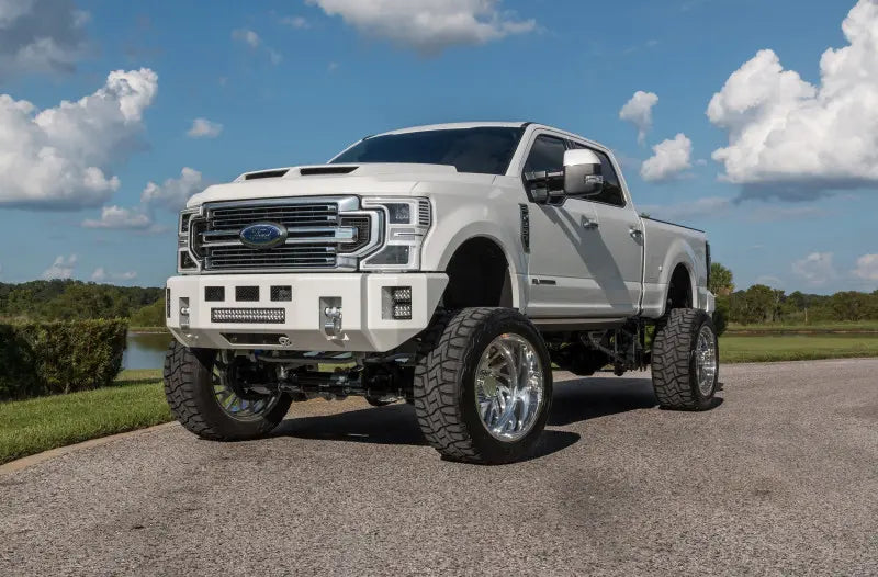2024 Chevrolet 2500 Front Bumper - Alpha Series Winch Center w/ Parking Sensors Stock Width