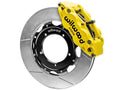 Wilwood 69-74 Porsche 911 Front Superlite Brake Kit 3in MT Slotted Face - Yellow