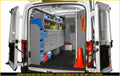 (KIT) COMMERCIAL SHELVING TRANSIT CONNECT SWB (2 X 4826T+40670)