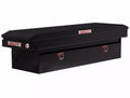 SADDLE BOX STEEL FULL STANDARD GLOSS BLACK 11.0 CU FT