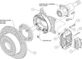 Wilwood auto part close-up