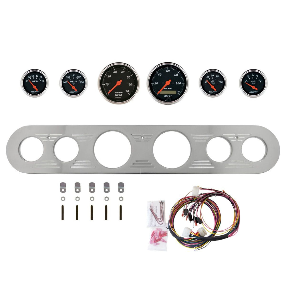 AutoMeter black auto part
