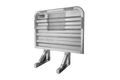 HEADACHE RACK LT 27X73X45 OVER CAB PUNCHED MILL FINISH