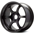 Advan R6 18x9.5 +25 5-112 Racing Titanium Black Wheel