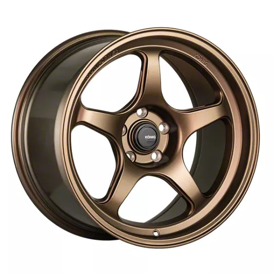 Konig Hyperspec 19x8.5A 5x114.3 ET32 Matte Bronze Wheel (Knurled Bead)