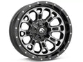~(45 lbs. 23X23X12)~ CRUSH 20x9 6x135.00/6x139.70 GLOSS MACHINED DOUBLE DARK TINT (20 mm)