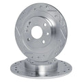 R1 Concepts Brake Rotor- D/S - Silver Fits Honda Prelude