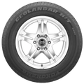Yokohama Tire auto part close-up