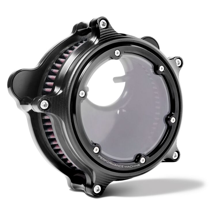 Performance Machine 23-Up CVO, 2024 Touring Vision Series Air Cleaner - Black Ops