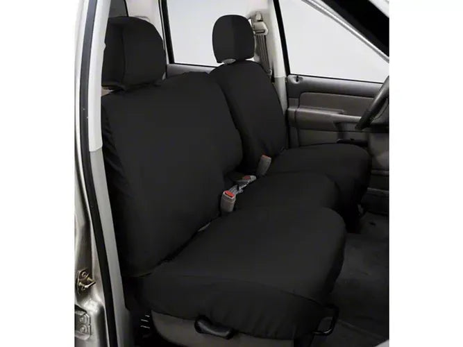 Covercraft 19-24 Ford F-250 Polycotton SeatSaver Custom Second Row Seat Covers - Charcoal