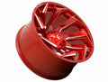 D754 22X12 8X170 GL-RED-MIL -44MM