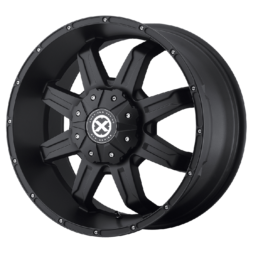 Wheel Pros ATX Series AX192 18X8.5 6X5.5 S-BLK 30MM 93.1CB AX19288599730