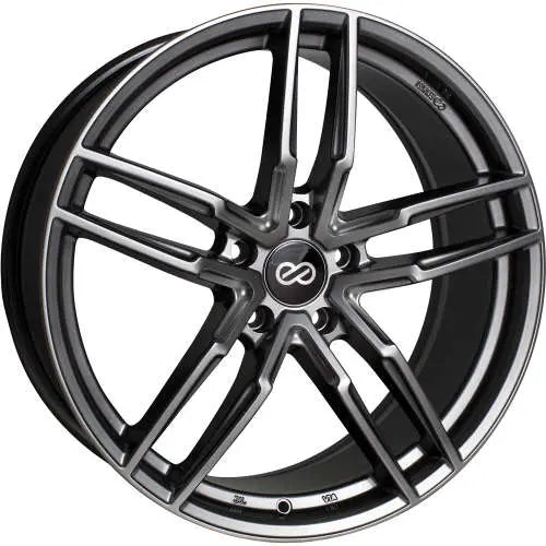 Enkei SS05 17x7.5 5x100 45mm Offset Hyper Gray Wheel