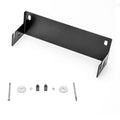 ~(9 lbs. 26X15X6)~ Rear Bumper Bracket LED Mount Bracket Kit Includes (1) 10IN Single Row Slim LED Light Bar No Cut No Drill Installation Black Powder Coated Includes Universal Wire Harness