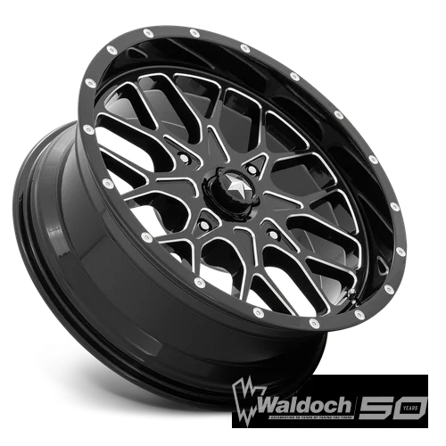 M45 18X7 4X137 G-BLK MILL 00MM
