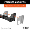 UNIVERSAL WELD-ON TRAILER HITCH, 2-