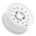 Nomad N501SA Convoy 17x7.5in / 6x130 BP / 50mm Offset / 84.1mm Bore - Gloss White Wheel