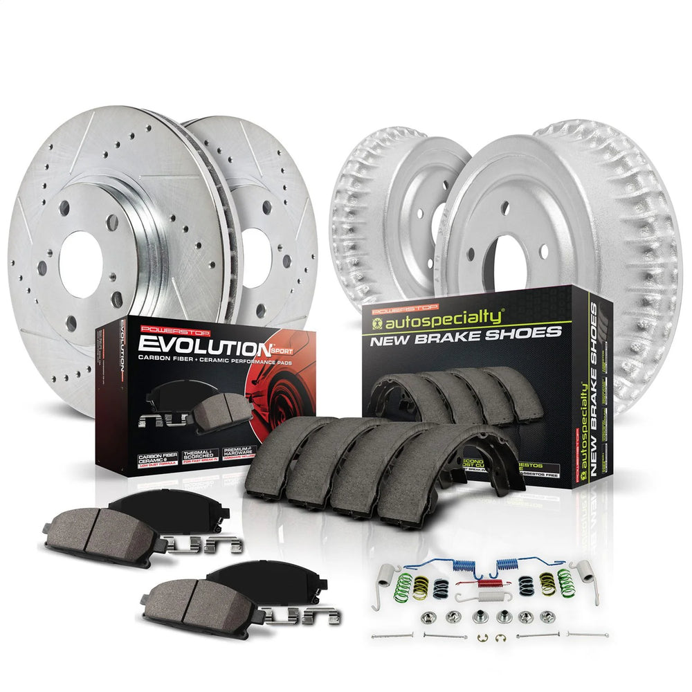 Power Stop 99-01 Toyota Solara Front & Rear Z23 Evolution Sport Brake Kit