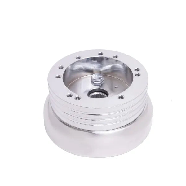 (14' ALUMINUM / WOODEN STEERING WHE