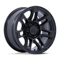 PXA204 17X8 6X120 M-BLK 20MM
