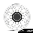 BR DELTA 18X9.5 8/165 -18 125 G-SLV