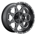 ~(33 lbs. 20X20X12)~ BOOST 17x9 5x127.00/5x139.70 MATTE BLACK MILLED (-12 mm)
