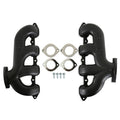 Lt Swap Exhaust Manifolds Rear Dump Black Multi-Fit GM Gen V Lt Engines 2.50-In. Outlet Hooker BlackHeart