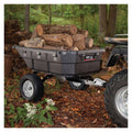 15 CU FT POLY SWIVEL HYBRID TRACTOR/ATV/UTV CART1250LBS CAPACITYBLACK