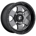 ~(35 lbs. 21X21X12)~ PODIUM 18x9 6x139.70 MATTE GUN METAL BLACK BEAD RING (19 mm)