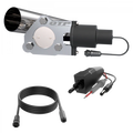 3.00 INCH QTP ELECTRIC EXHAUST CUTOUT COMBO KIT
