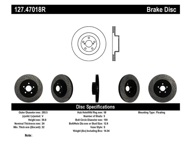 OE Plus Brake Kit 4 Wheel